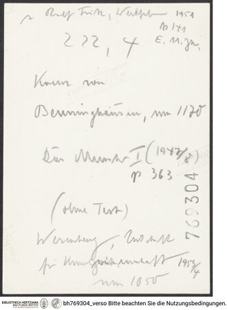 Rückseite von bh769304_recto