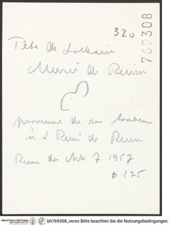 Rückseite von bh769308_recto