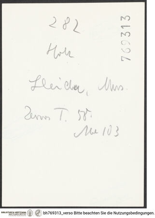 Rückseite von bh769313_recto