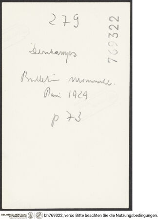 Rückseite von bh769322_recto