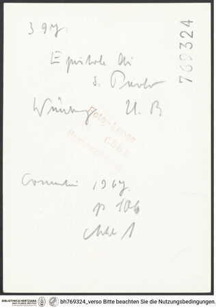 Rückseite von bh769324_recto