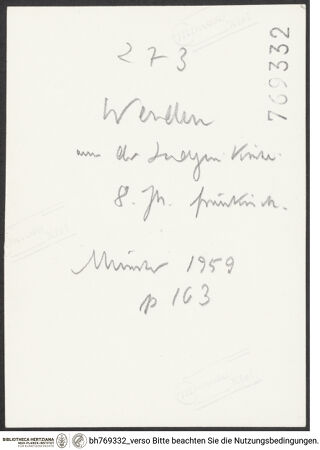 Rückseite von bh769332_recto