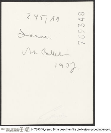 Rückseite von bh769348_recto