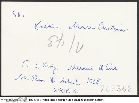 Rückseite von bh769362_recto