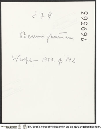 Rückseite von bh769363_recto