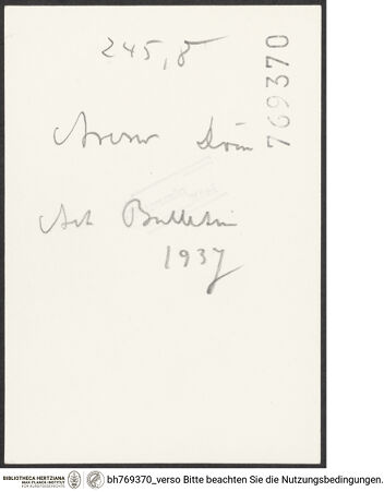 Rückseite von bh769370_recto