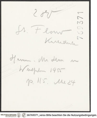 Rückseite von bh769371_recto