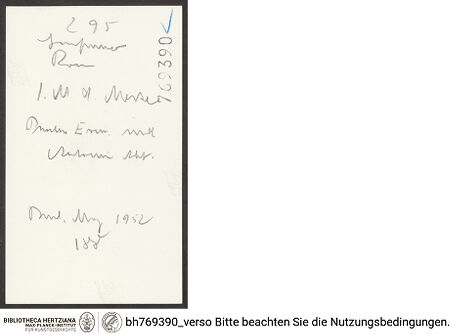 Rückseite von bh769390_recto