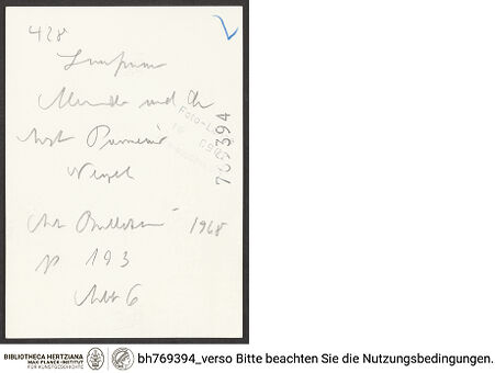 Rückseite von bh769394_recto