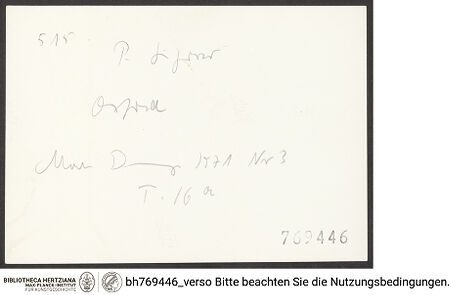 Rückseite von bh769446_recto