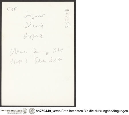 Rückseite von bh769448_recto