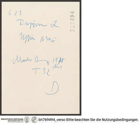Rückseite von bh769494_recto