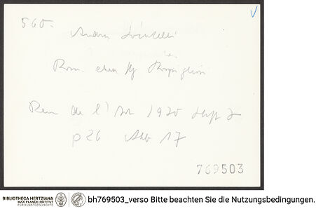 Rückseite von bh769503_recto