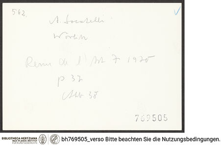 Rückseite von bh769505_recto