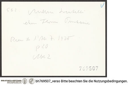 Rückseite von bh769507_recto