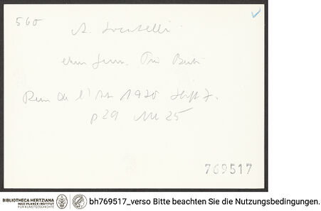 Rückseite von bh769517_recto