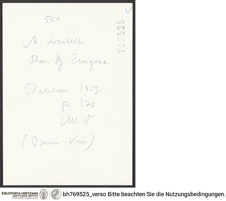 Rückseite von bh769525_recto