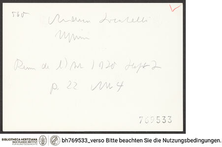 Rückseite von bh769533_recto