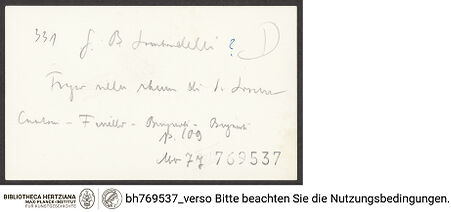 Rückseite von bh769537_recto