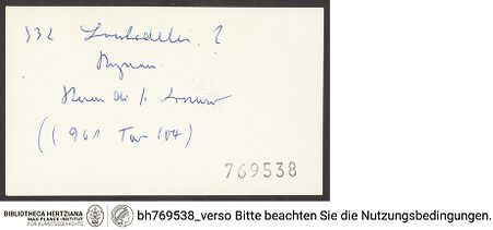 Rückseite von bh769538_recto