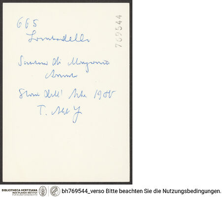 Rückseite von bh769544_recto