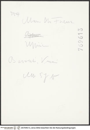 Rückseite von bh769613_recto