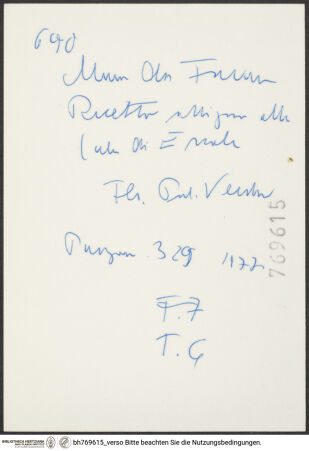 Rückseite von bh769615_recto