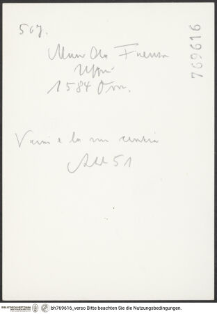 Rückseite von bh769616_recto