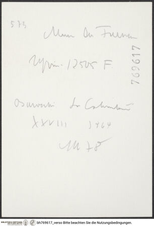 Rückseite von bh769617_recto