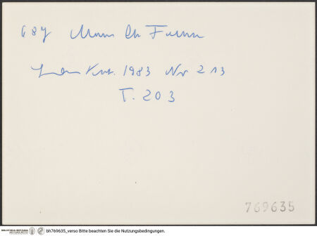 Rückseite von bh769635_recto