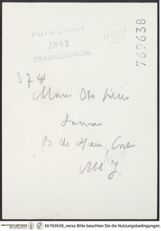 Rückseite von bh769638_recto