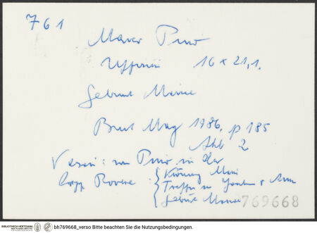 Rückseite von bh769668_recto