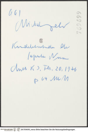 Rückseite von bh769699_recto