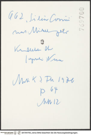 Rückseite von bh769700_recto