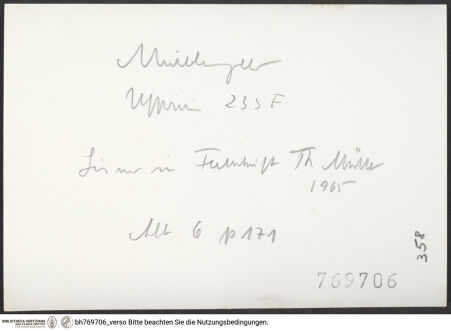 Rückseite von bh769706_recto