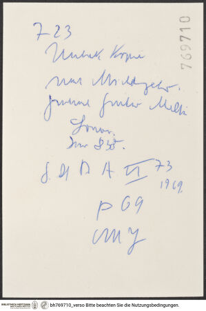 Rückseite von bh769710_recto