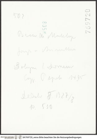 Rückseite von bh769720_recto