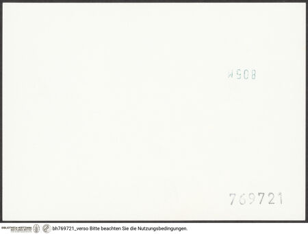 Rückseite von bh769721_recto