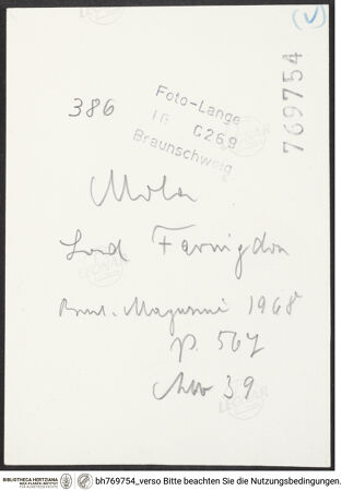 Rückseite von bh769754_recto