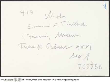 Rückseite von bh769756_recto