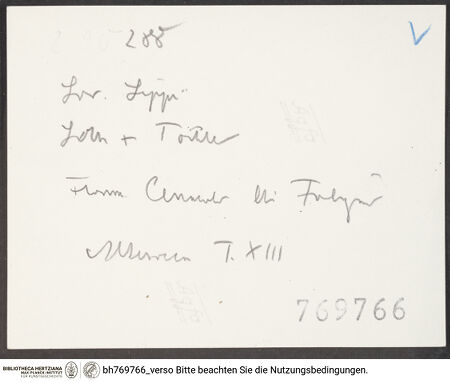 Rückseite von bh769766_recto