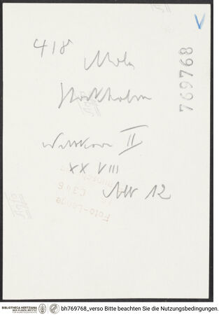 Rückseite von bh769768_recto