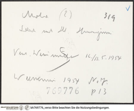 Rückseite von bh769776_recto