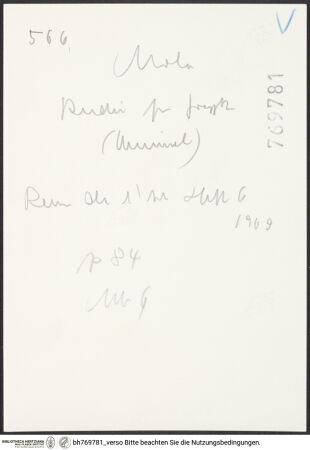 Rückseite von bh769781_recto