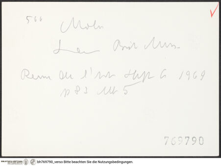 Rückseite von bh769790_recto