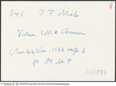 Rückseite von bh769798_recto