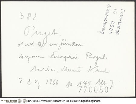 Rückseite von bh770050_recto