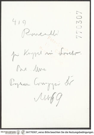 Rückseite von bh770307_recto