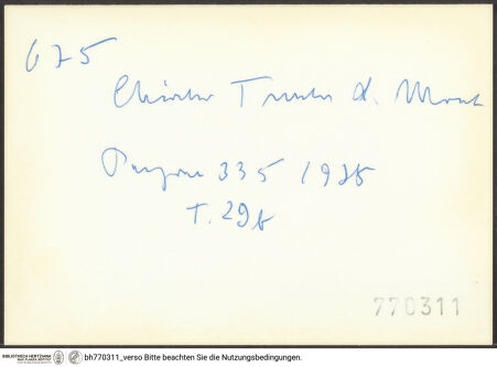 Rückseite von bh770311_recto