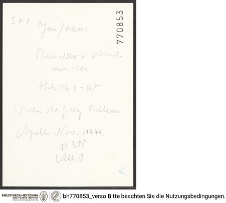 Rückseite von bh770853_recto